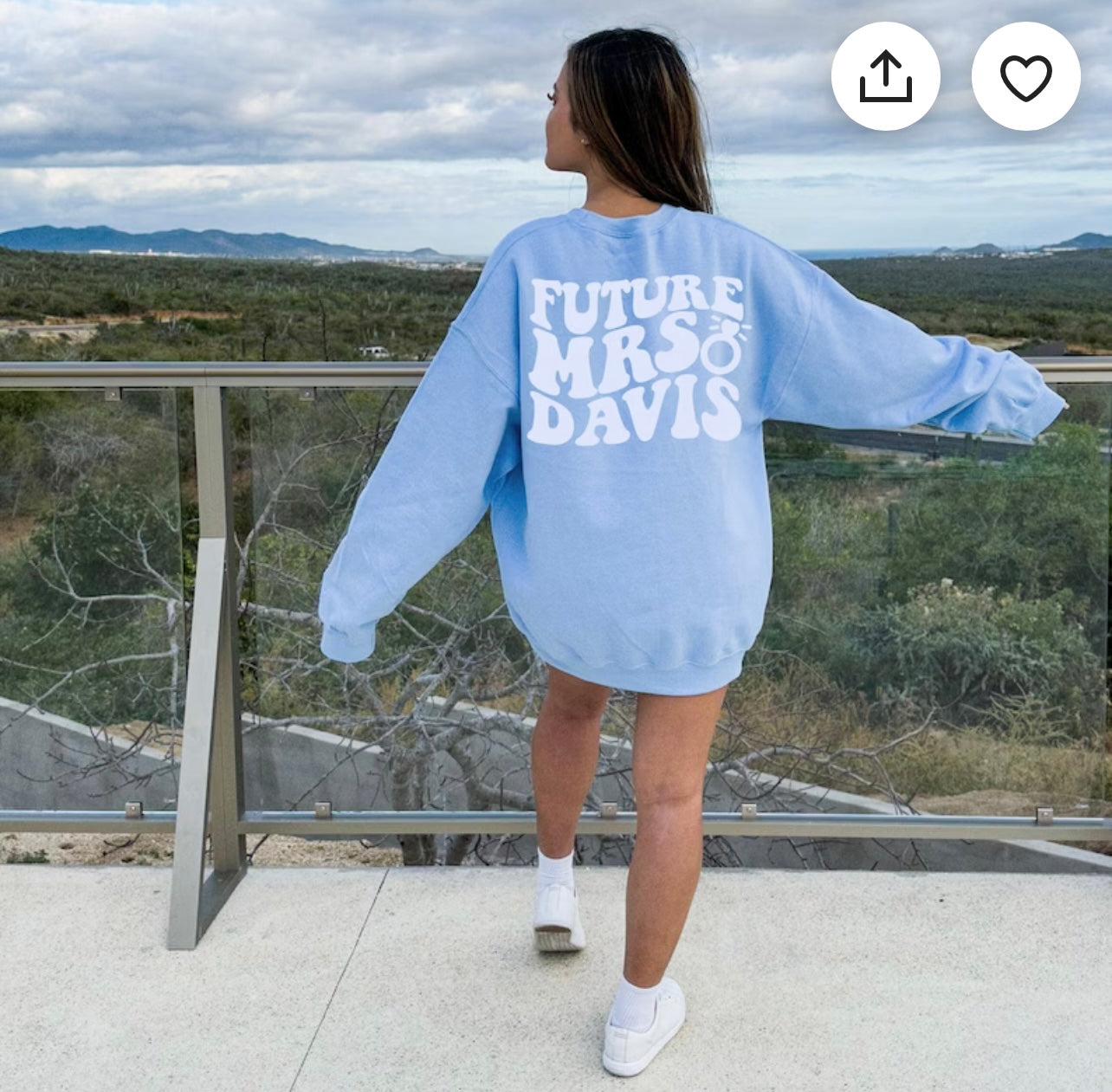 CREW NECK FUTURE BUBBLE BACK SWEATSHIRT