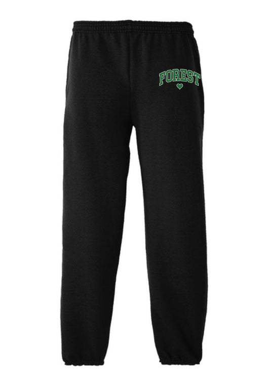 FOREST AVENUE HEART SWEATPANTS