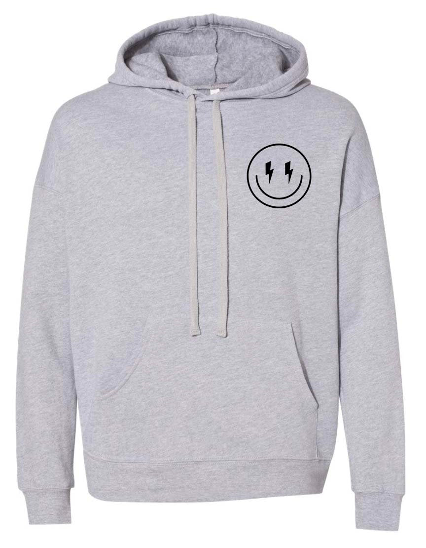 Heavily Meditated Smile Hoodie