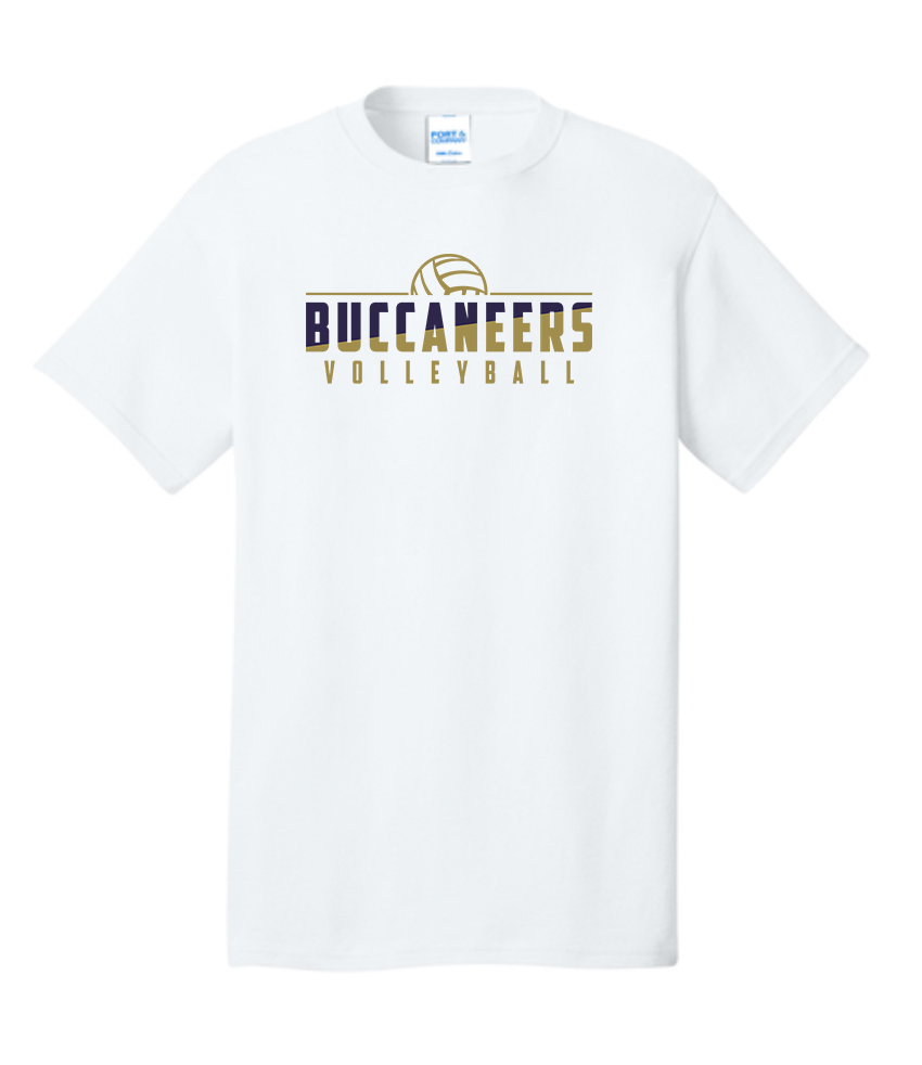 BUCCANEERS TEE SHIRT GREY OR WHITE