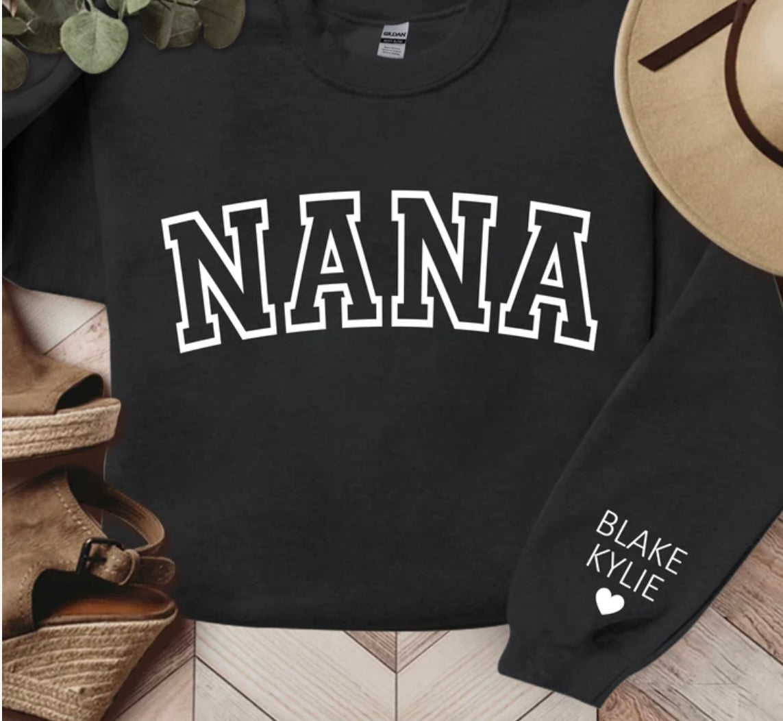 NANA/PAPA BIG FRONT SWEATSHIRT