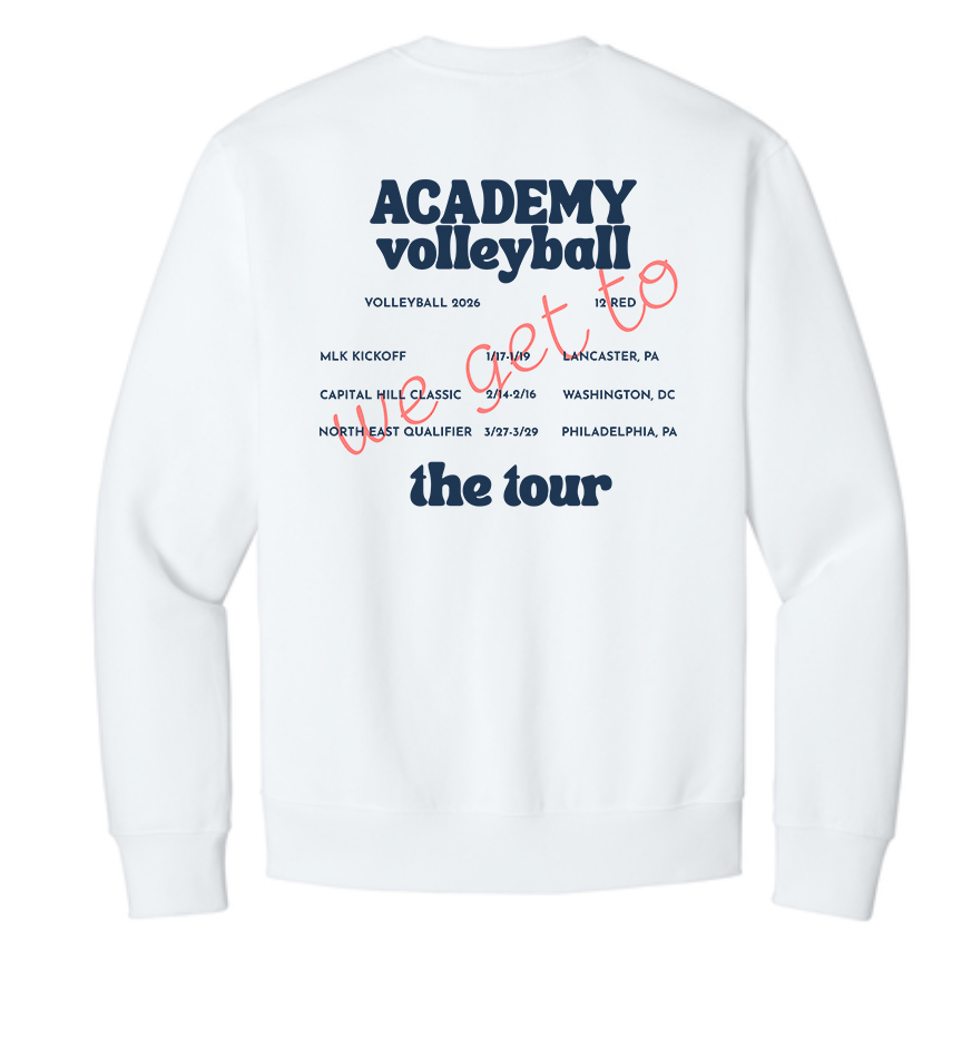 The Offical Tour Crewneck Sweatshirt
