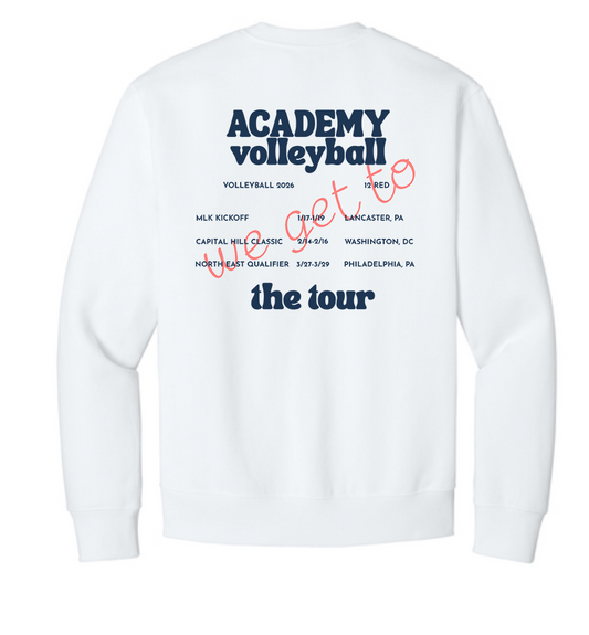 The Offical Tour Crewneck Sweatshirt