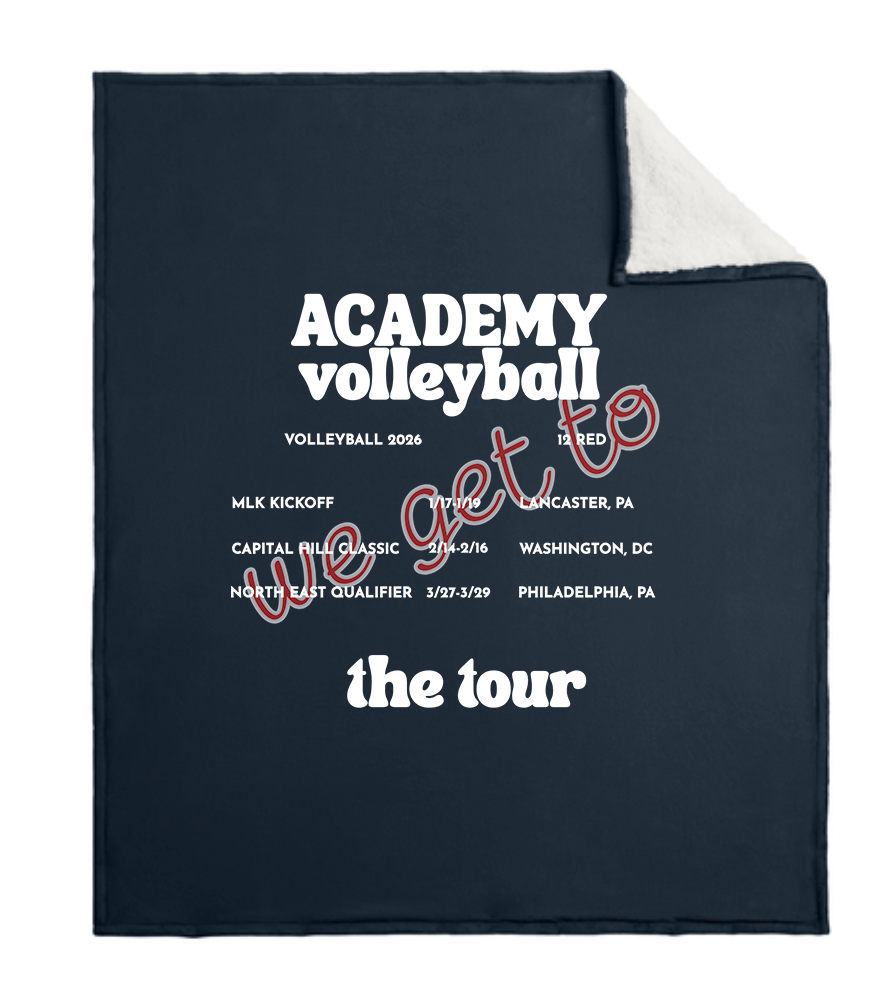 The Official TOUR oversized Stadium Blanket- Core Fleece Edition