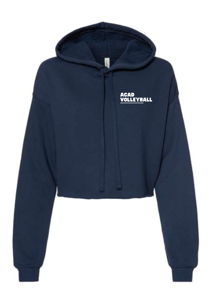 ACAD CROP HOODIE